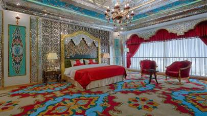 اتاق دو تخته دبل هتل الماس 2 مشهد اتاق دو تخته دبل هتل الماس 2 مشهد